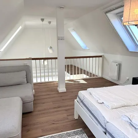 Διαμέρισμα Sky & Homes Weitblick I Helle Galeriewohnung Mit Atemberaubendem Meerblick, Erste Strandlage, Skandi-design, Sonniger Balkon